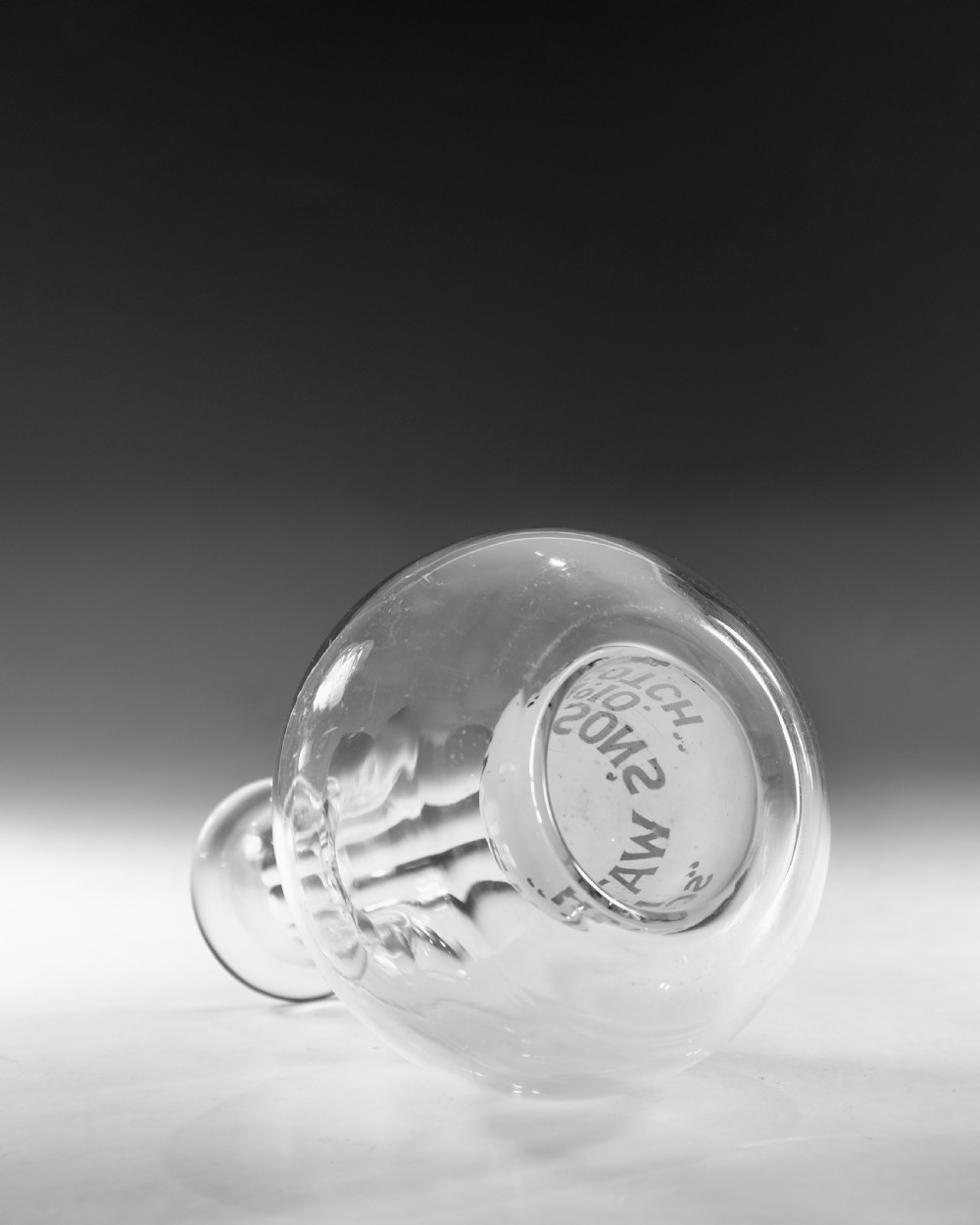 Antique carafe Watson's No 10 Scotch View IV
