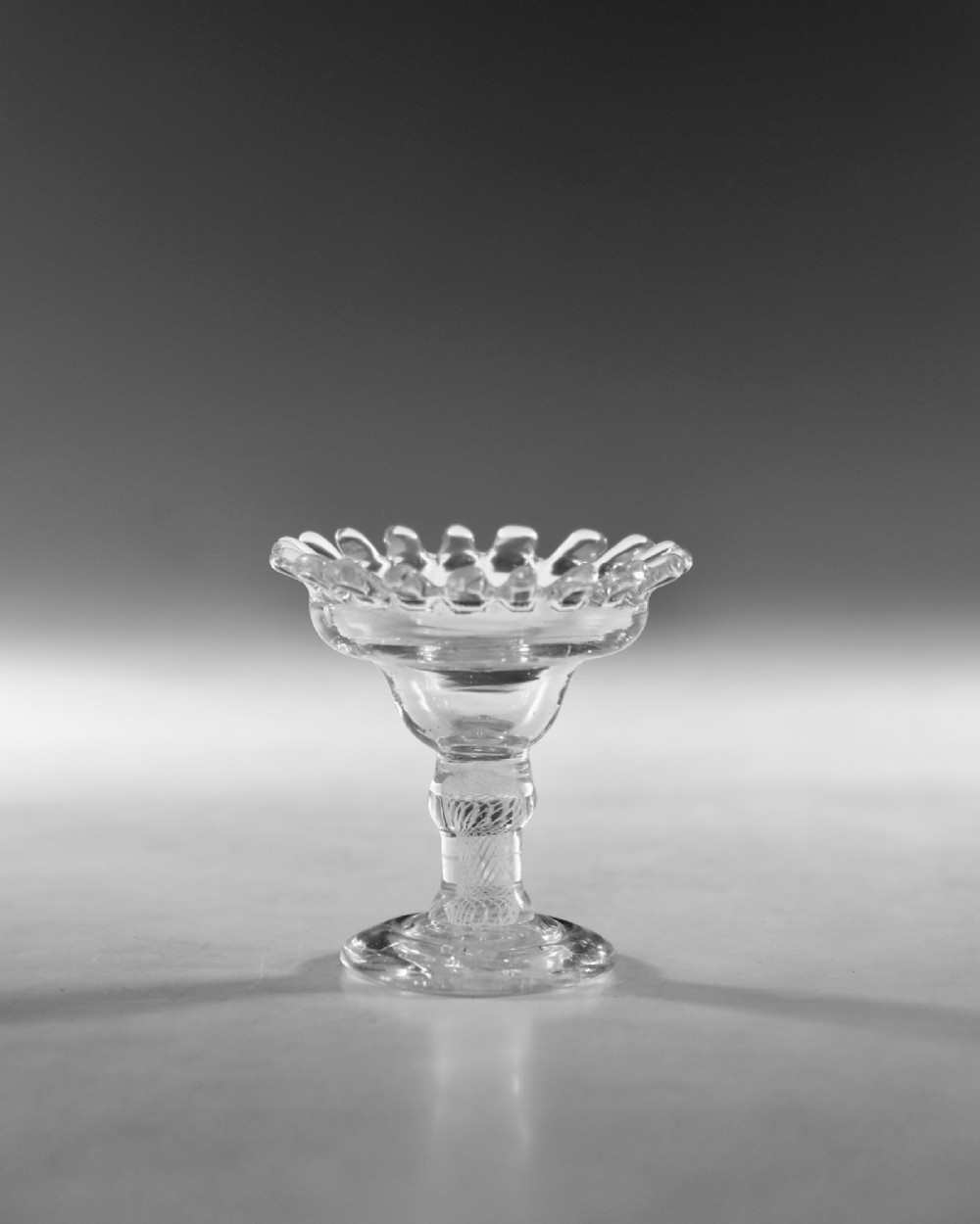 Georgian sweetmeat glass English c1765 View II