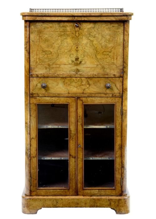 Walnut Music Cabinet