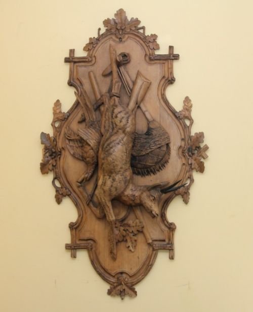 Carved Plaque
