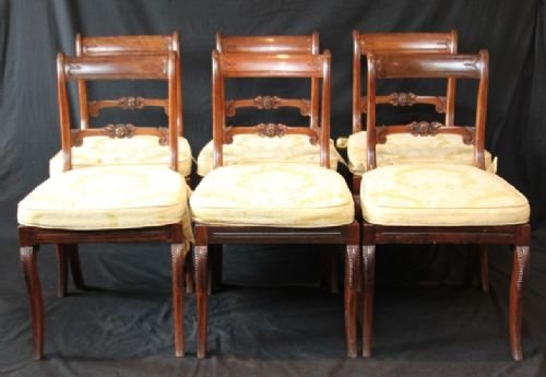 6 Regency Chairs
