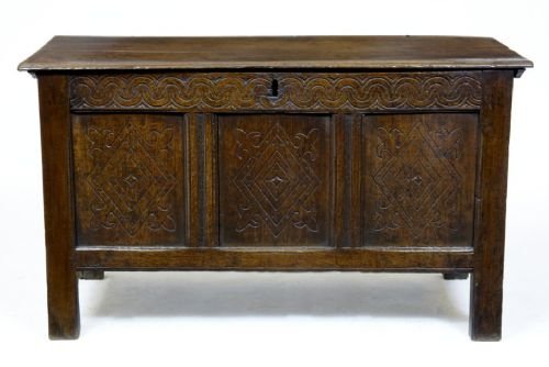 Oak Coffer