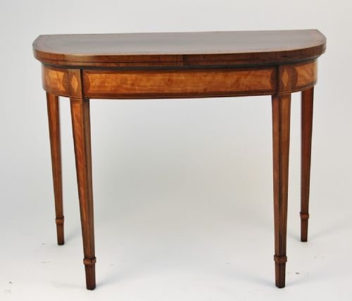 Inlaid Card Table