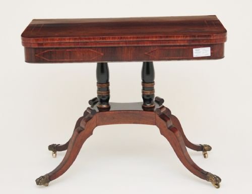 Rosewood Card Table