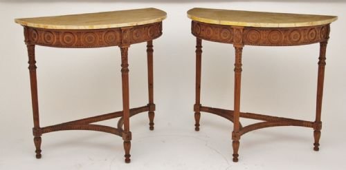 Pine Consul Tables