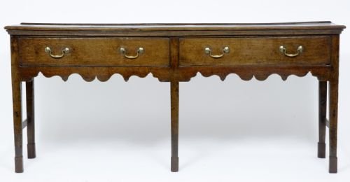 Oak Dresser Base