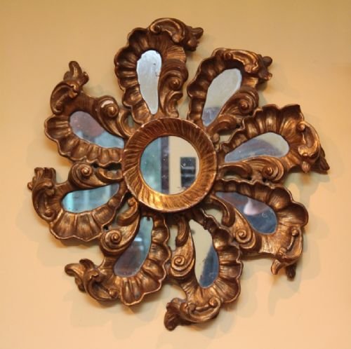 Pair Gilt Mirrors