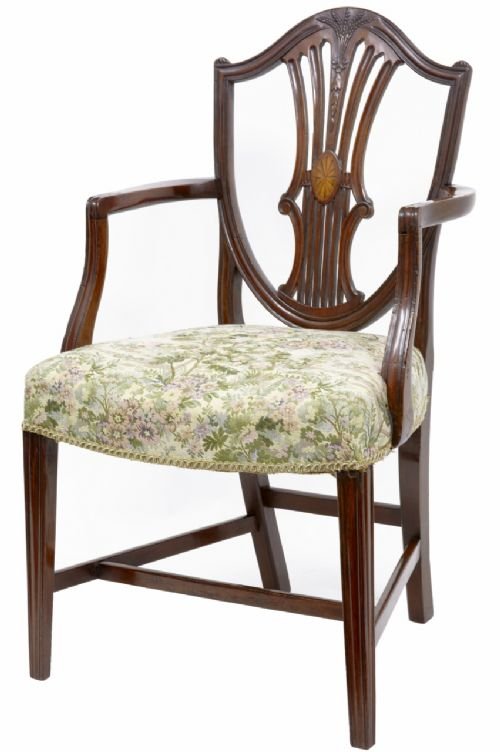 Mahogany Armchair