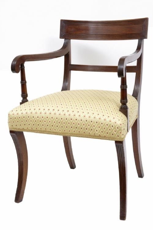 Mahogany Armchair