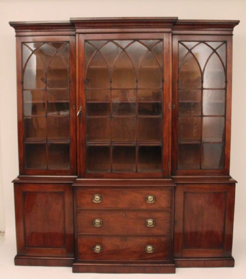 Breakfront Bookcase