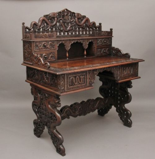 Chinese Carved Desk