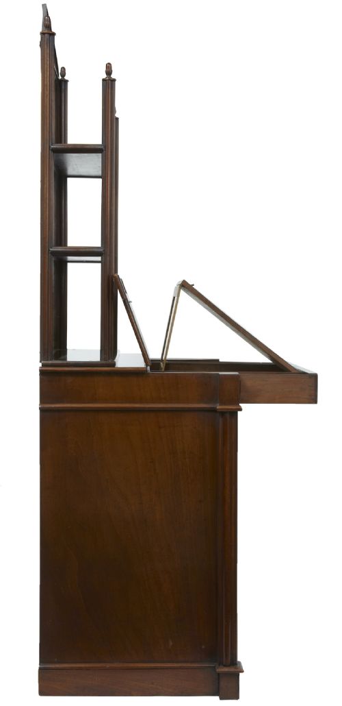 19TH CENTURY MAHOGANY WRITING CABINET - ADDITIONAL PHOTO 8