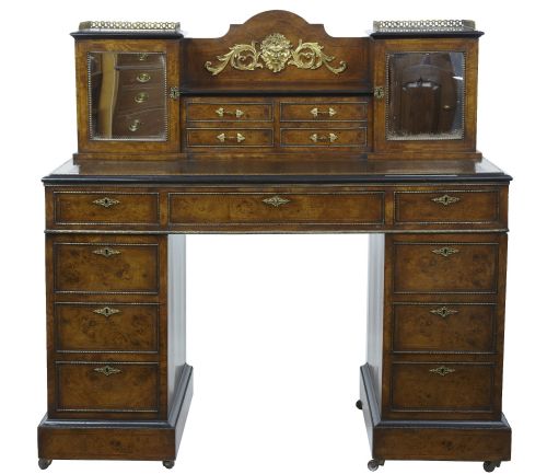 Walnut Desk by Edwards & Roberts