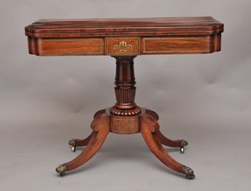 Rosewood Games Table