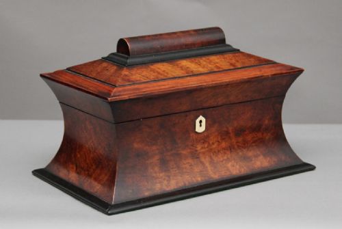 Walnut Tea Caddy