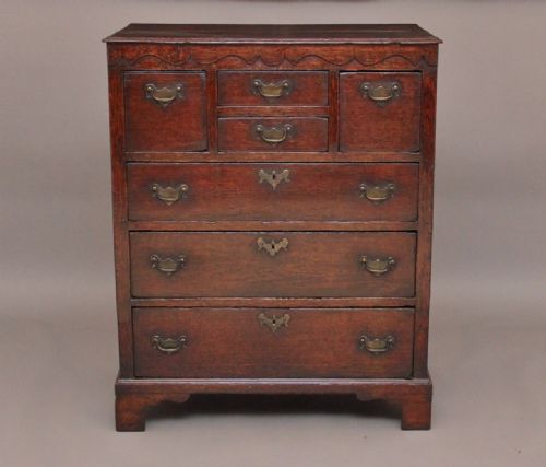 An 18th Century Oak Chest of Drawers
