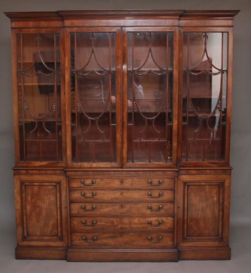 Breakfront Bookcase