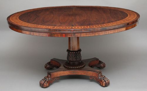 Rosewood Breakfast Table