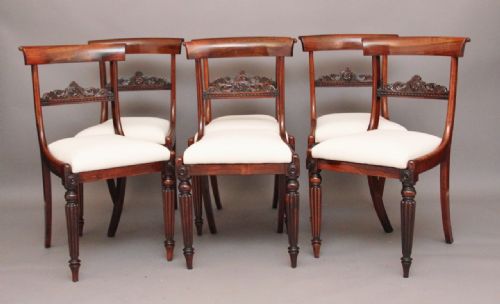 Six Rosewood Chairs