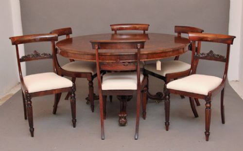 Rosewood Table and Chairs