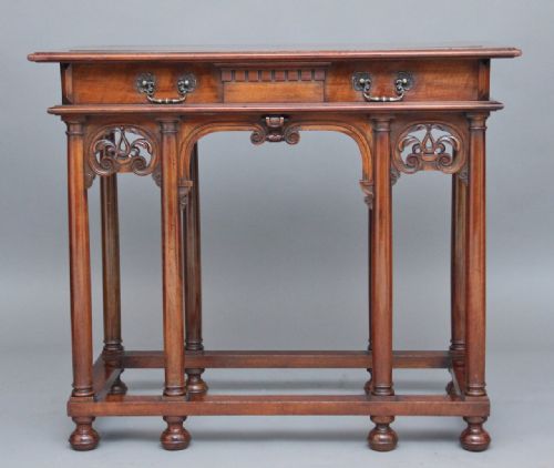 Walnut Side Table