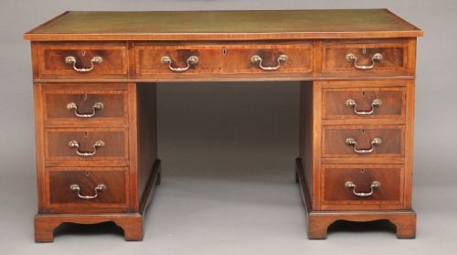 Mahogany Inlaid Desk