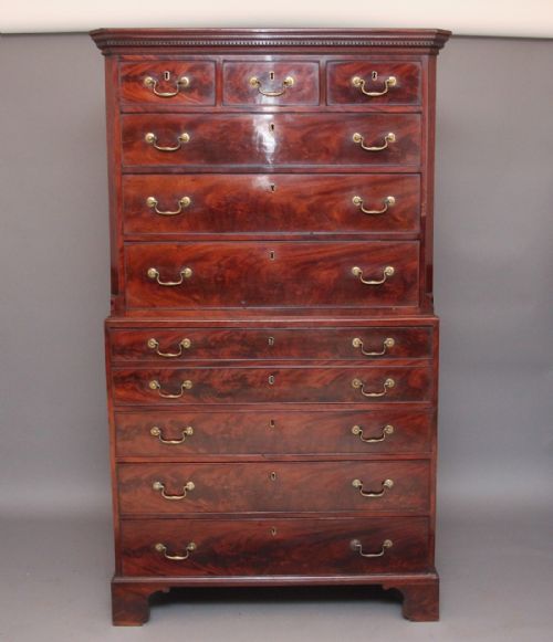 Secretaire Chest on Chest