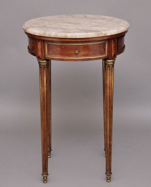Marble Top Lamp Table