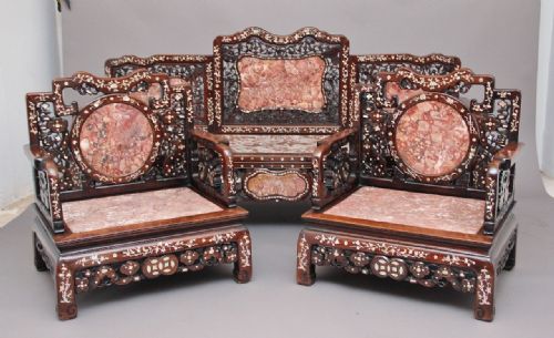 Chinese Three Piece Suite