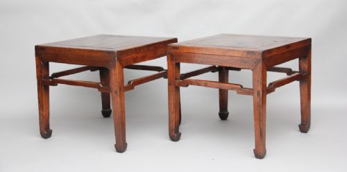 Pair Chinese Side Tables