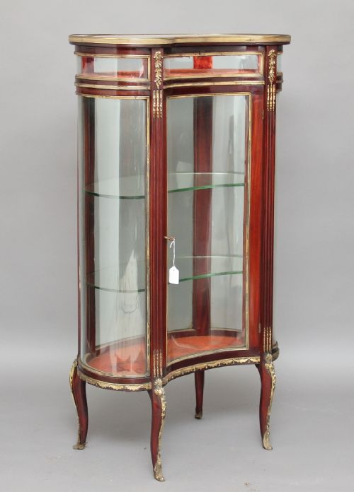 Mahogany and Ormolu Display Cabinet