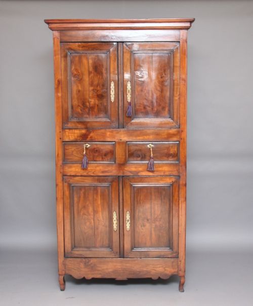 Early 19th Century Fruitwood Cabinet / Cupboard