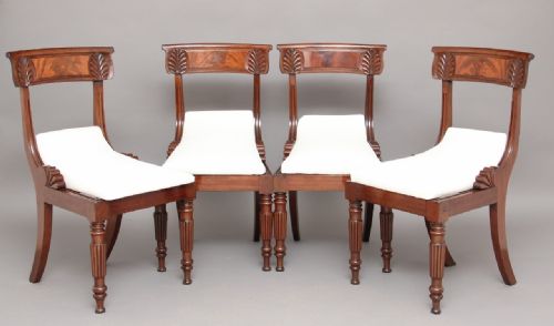Set of Four 19th Century Dining Chairs