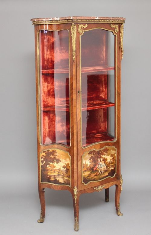 Kingwood and Ormolu Display Cabinet