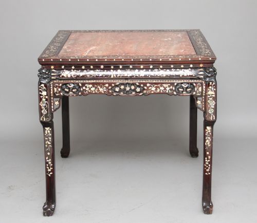 19th Century Chinese Centre Table