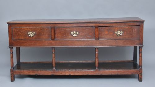Early 19th Century Oak Dresser Base