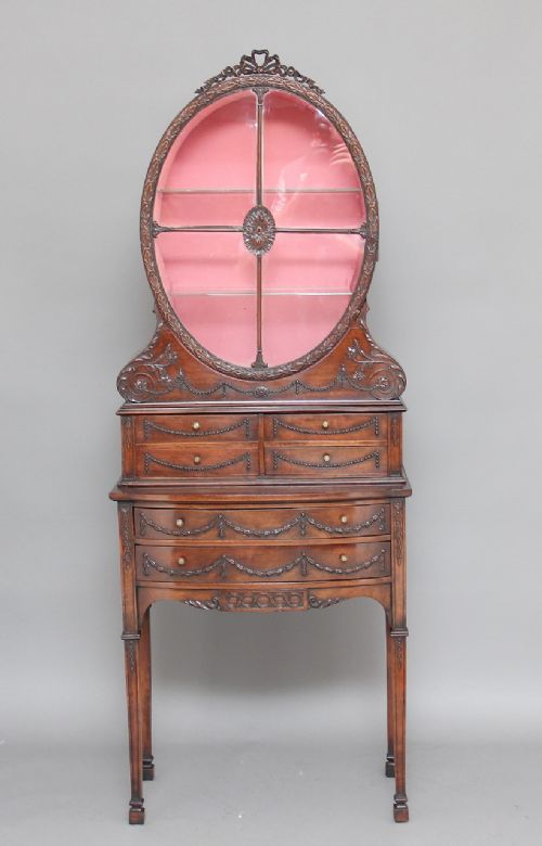 Early 20th Century Mahogany Display Cabinet