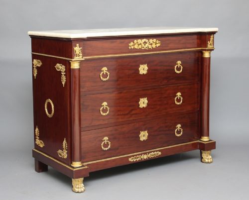19th Century Marble Top Commode