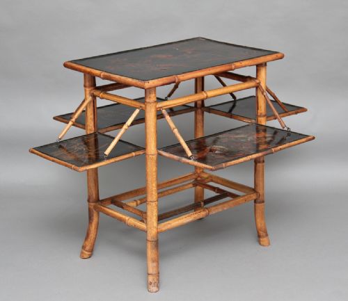 Early 20th Century Bamboo Table