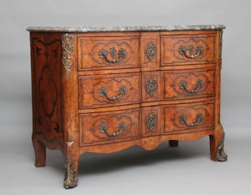 19th Century French Parquetry Commode
