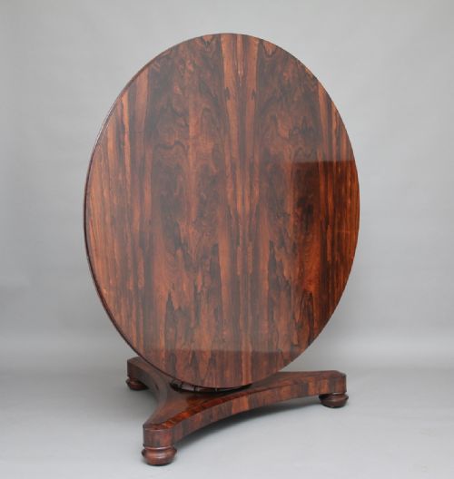 19th Century Rosewood Breakfast / Centre Table