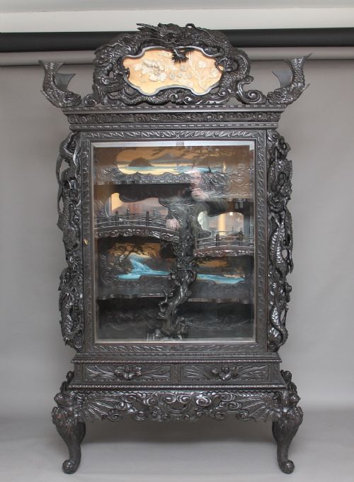 Early 20th Century Japanese Display Cabinet