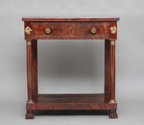 19th Century Mahogany Console Table