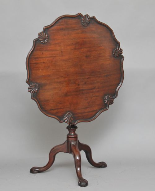 18th Century Mahogany Tripod Table