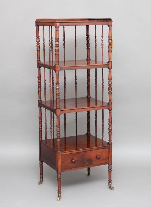 19th Century Rosewood Whatnot