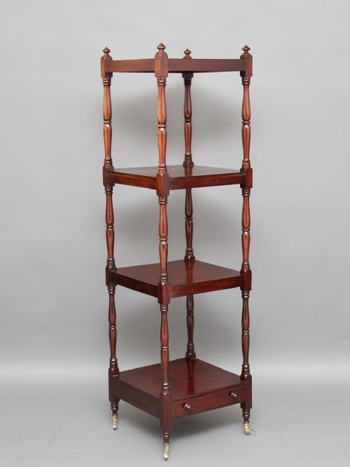 19th Century Four Tier Whatnot