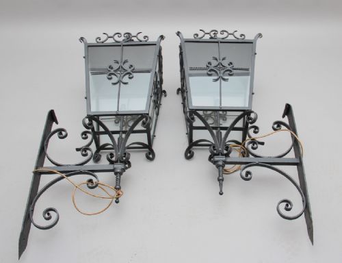 Pair of Early 20th Century Lanterns / Lamps