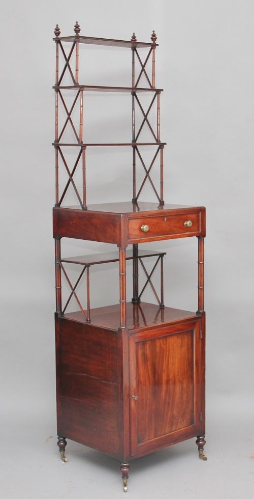 19th Century Mahogany Whatnot