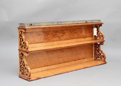 19th Century Maple Hanging Shelves