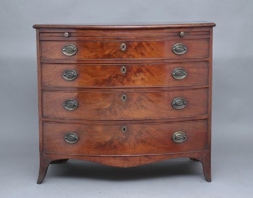 18th Century Mahogany Chest with Slide